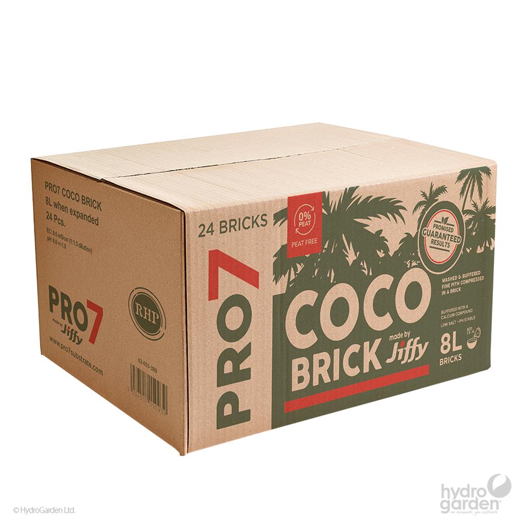 Jiffy PRO7 COCO BRICK 8L – Box of 24