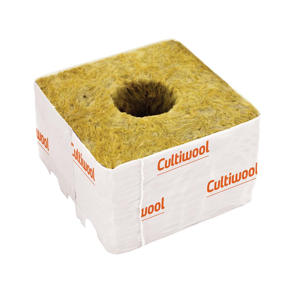 Cultiwool 100mm (4") Cubes - Large Hole (38/35)