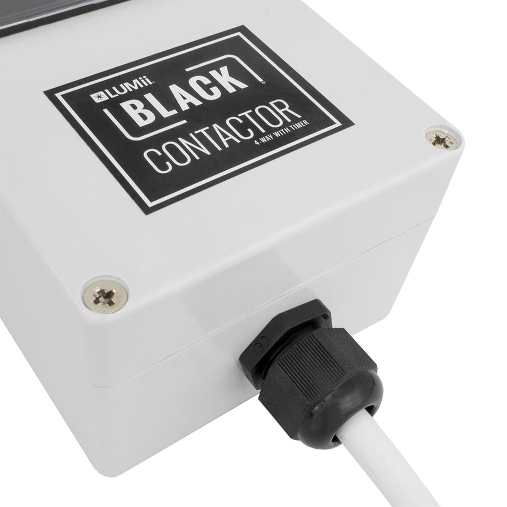 LUMii BLACK 4-Way Contactor Timer