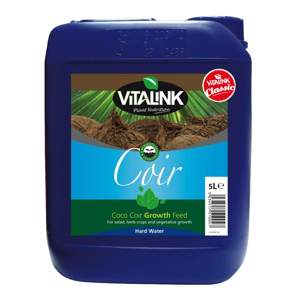 VitaLink Coir Classic Growth Hard Water 5L
