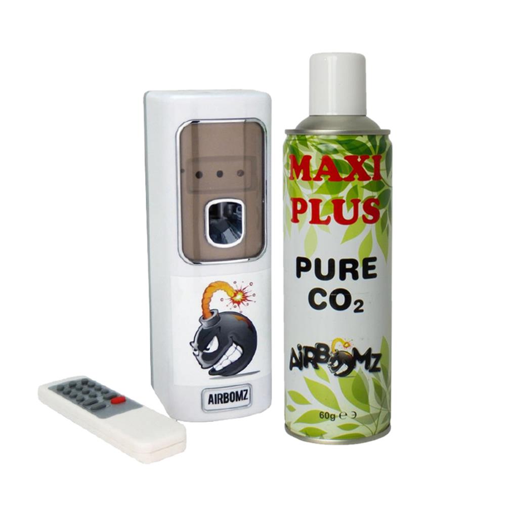 Airbomz CO₂ Dispenser - Maxi Can Included