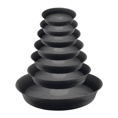 Round Saucer 30cm - Black