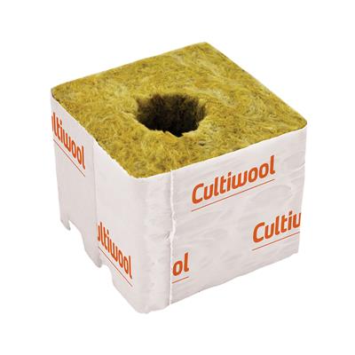 Cultilène Cube 75mm - trou 28/35 (Boîte de 480)