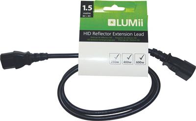 LUMii Cable de Extención de 1,5m para HID