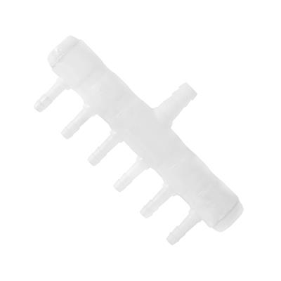 6 Outlet Plastic Air/Nutrient Manifold